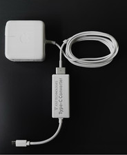 Carregador Apple 60W MagSafe 2 A1435 com adaptador USB C - MacBook Air m1 m2 m3 m4 comprar usado  Enviando para Brazil
