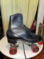 Patins masculinos vintage tamanho 7 (W 8) couro preto Derby Kryptonics jogger comprar usado  Enviando para Brazil