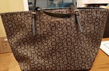 Bolsa satchel Calvin Klein ck logotipo inicial, bolsa grande ESTADO PERFEITO!, usado comprar usado  Enviando para Brazil