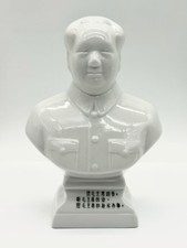Usado, Estátua busto presidente Mao Zedong porcelana chinesa Celadon vintage 7,5 pol. comprar usado  Enviando para Brazil