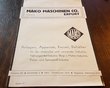 Katalog mako maschinen gebraucht kaufen  Jüterbog