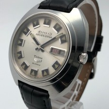 Vintage 1968 Citizen Seven Star Deluxe 7 Índice Raro Automático 23J Japão #2010, usado comprar usado  Enviando para Brazil