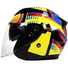Casque motojet double d'occasion  Expédié en France
