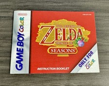 The Legend of Zelda: Oracle of Seasons (Game Boy Color, 2001) Apenas Manual - Bom comprar usado  Enviando para Brazil