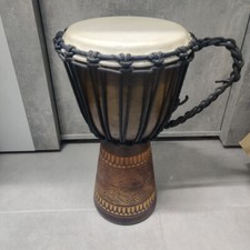Djembe geschnitzt bongo gebraucht kaufen  Neutraubling