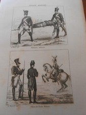 1836 incisione acciaio usato  Roma