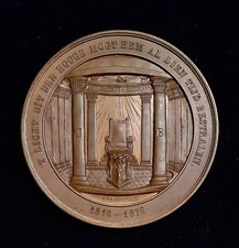 Freimaurer bronzemedaille 1876 gebraucht kaufen  Kassel