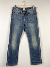 Jeans masculino EDWIN azul denim ED-47 ajuste regular reto vintage W30 L32 comprar usado  Enviando para Brazil