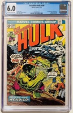 INCRÍVEL HULK #180 CGC 6.0 1ª APARIÇÃO DE WOLVERINE - EDIÇÃO CHAVE DA IDADE DE BRONZE! comprar usado  Enviando para Brazil