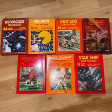 Lote Vintage De 7 Jogos Atari 2600, Cartuchos, Caixas, Inserções 1977-81 comprar usado Lote Vintage De 7 Jogos Atari 2600, Cartuchos, Caixas, Inserções 1977-81 comprar usado  Enviando para Brazil