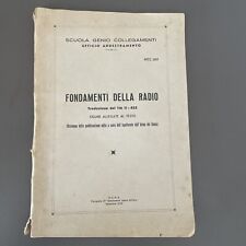 Libro fondamenti della usato  Varese