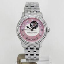 Relógio feminino Frederique Constant FC-310MPPD1P6B clássico batimento cardíaco rosa Shellx11P comprar usado  Enviando para Brazil