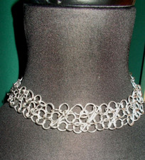 Choker kette silber gebraucht kaufen  Mechernich