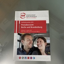 Tarifinformation 2013 vbb gebraucht kaufen  Koblenz