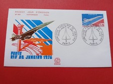 Fdc 1976 aviation d'occasion  Caudebec-lès-Elbeuf