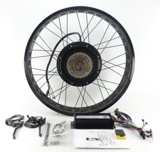 Kit de conversão Snow eBike 72V 3000W cubo cassete traseiro roda motor bicicleta gorda 26"", usado comprar usado  Enviando para Brazil