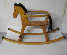 Vintage schaukelpferd holz gebraucht kaufen  Wörth am Rhein