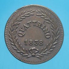 Gregorio xvi quattrino usato  Firenze