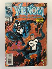 Venom Funeral Pyre #1 Team Up with Punisher Prism Foil Cover 1993 Marvel Comics comprar usado  Enviando para Brazil