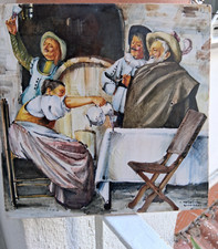 Placca ceramica faenza usato  Napoli