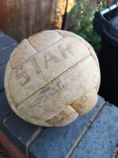 Vintage leather football for sale  WOLVERHAMPTON