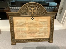 Antique religious plaque for sale  BASINGSTOKE