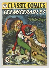 Classics Illustrated 009 Les Miserables 1B GD 2.0 1943 comprar usado  Enviando para Brazil