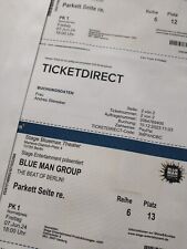 Tickets blue man gebraucht kaufen  Schüttorf