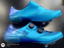 Sapato de ciclismo Shimano RC903 S-PHYRE (tamanho masculino 46.5 UE, 11.5ish EUA, azul) comprar usado  Enviando para Brazil