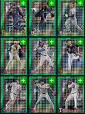 [DIGITAL] Topps Colorido - Topps Chrome 25 S1 - Base Geométrica Verde - K a Z - Escolha, usado comprar usado  Enviando para Brazil