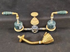 Usado, Banheira Phylrich K2338F-24B Valencia verde mármore e ouro + conjunto de chuveiro peças/reparo comprar usado  Enviando para Brazil