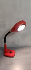 Abajur de mesa vermelho abajur de mesa soviético para escritório design russo vintage anos 80 URSS comprar usado  Enviando para Brazil
