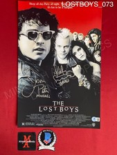Kiefer Sutherland e Jason Patric foto dupla assinada 11x17 The Lost Boys Beckett comprar usado  Enviando para Brazil