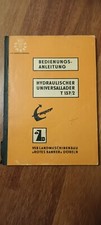 Bedienungsanl hydraulischer un gebraucht kaufen  Bitterfeld