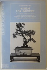 Handbook bonsai indoors for sale  Feasterville Trevose