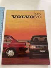 Catalogue brochure publicite prospectus Volvo 340 360 Superbe 28 Pages 1984 comprar usado  Enviando para Brazil