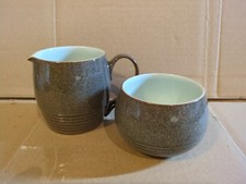 Denby greystone milk for sale  HALIFAX