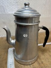 Antique aluminium coffee d'occasion  Expédié en Belgium