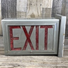 Vintage exit metal for sale  Onalaska