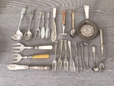 Vintage cutlery silver for sale  WIGAN