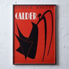 Calder exhibition poster for sale  Savannah