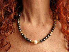 Collana donna pietre usato  Italia