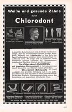 Chlorodont zahnpasta 1931 gebraucht kaufen Chlorodont zahnpasta 1931 gebraucht kaufen  Deutschland