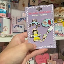 Pacote completo de pinos Melanie Martinez Cry Baby 🌍FRETE INTERNACIONAL comprar usado  Enviando para Brazil