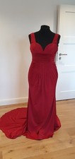 Abendkleid ballkleid weinrot gebraucht kaufen  Königswinter