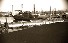 Lote de 8 fotos negativas vintage balsa diesel-elétrica Houston TX + barco de pesca, usado comprar usado  Enviando para Brazil