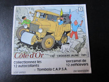 Tintin autocollant cote d'occasion  Châteaubriant