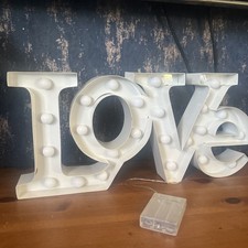 Love light sign for sale  BRAINTREE