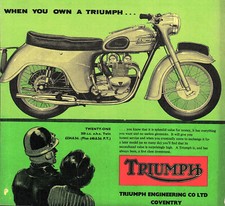 Aug 1960 triumph for sale  SIDCUP