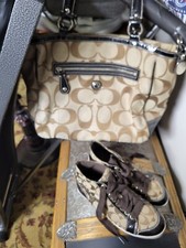 Coach monogram handbag for sale  North Canton